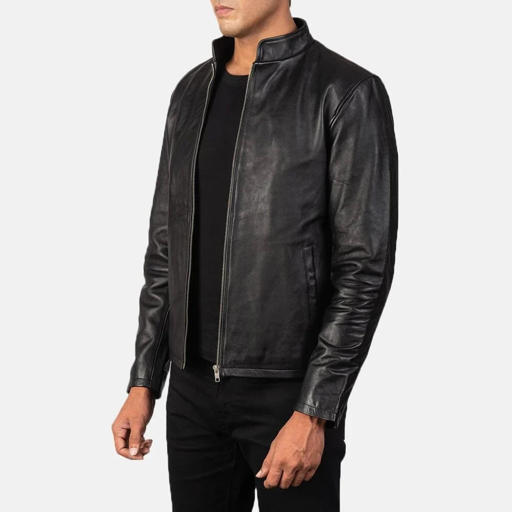 Alex Leather Biker Jacket