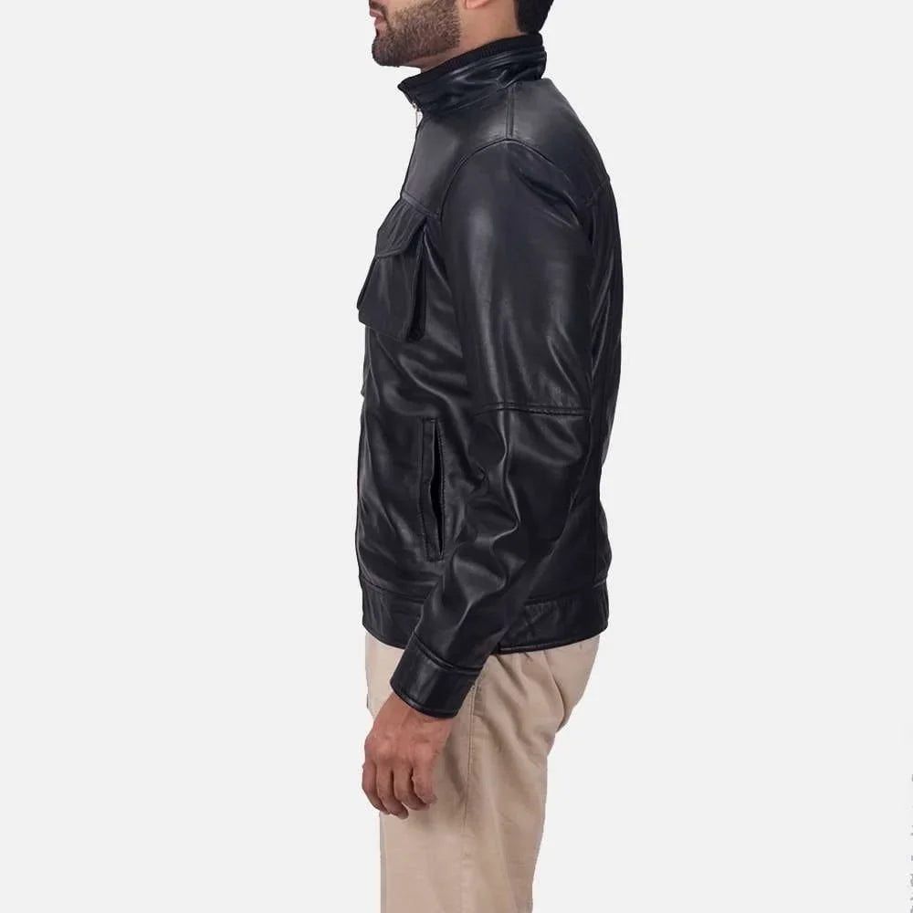 Maurice Black Leather Jacket