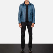 Columbus Leather Bomber Jacket