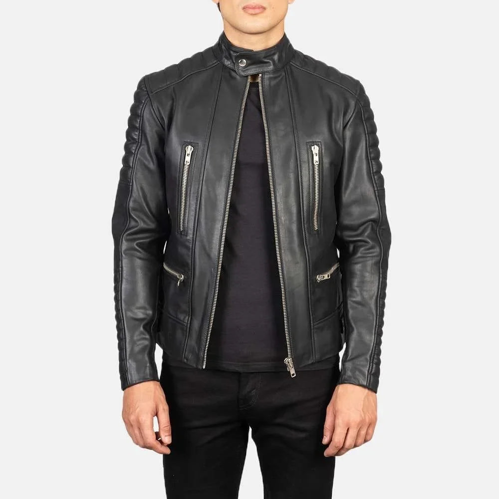 Damian Leather Biker Jacket