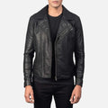 Danny Quilted Leather Biker Jacket