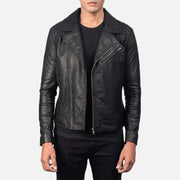 Danny Quilted Leather Biker Jacket