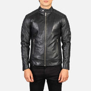Fernando Quilted Leather Suede Biker Jacket