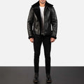 Francis B-3 Leather Bomber Jacket