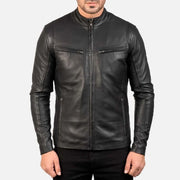 Ionic Leather Biker Jacket