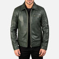 Legacy Black Leather Biker Jacket