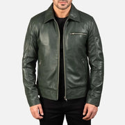 Legacy Black Leather Biker Jacket
