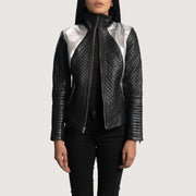 Alia Leather Biker Jacket