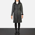 Alina Shearling Brown Leather Coat