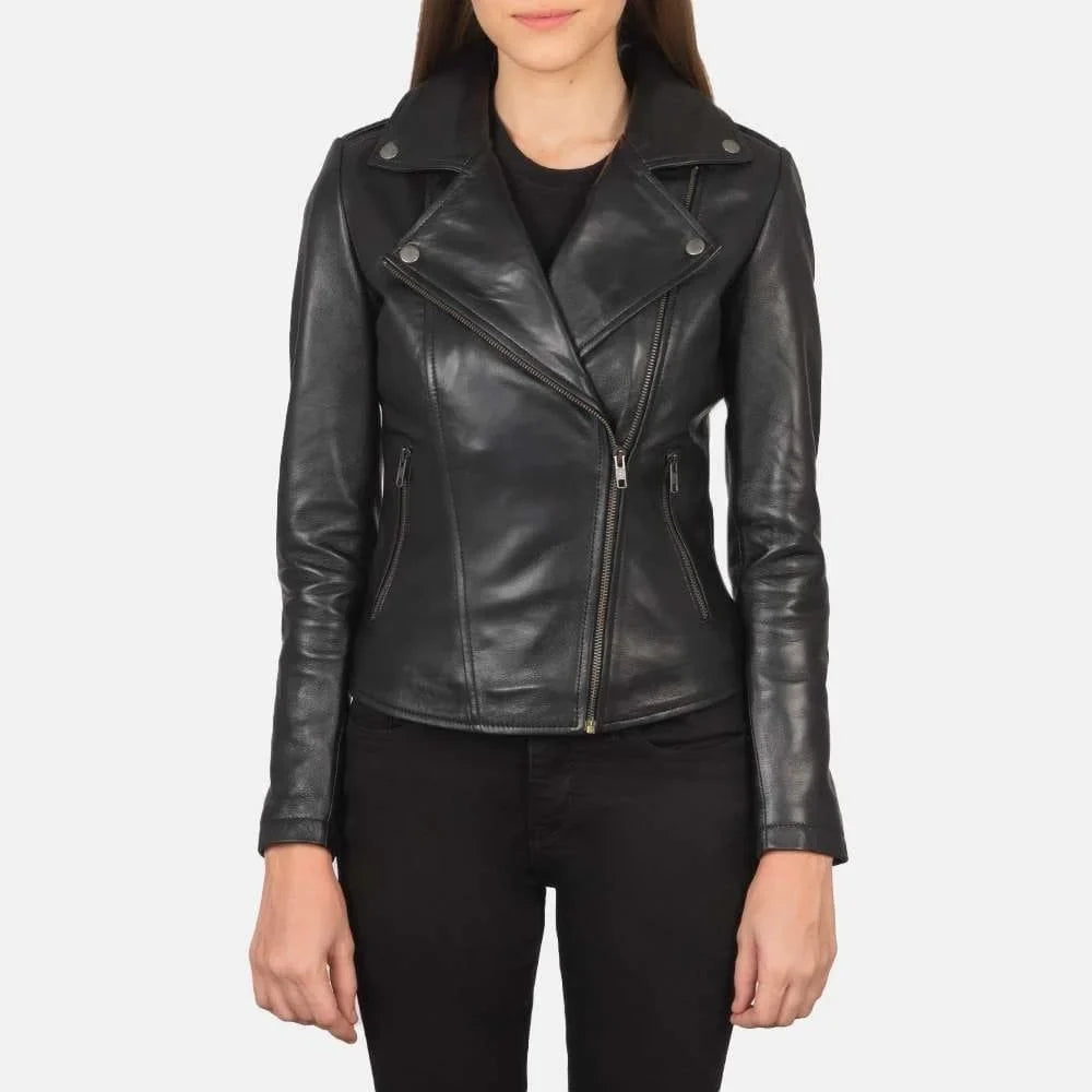 Flashback Leather Biker Jacket