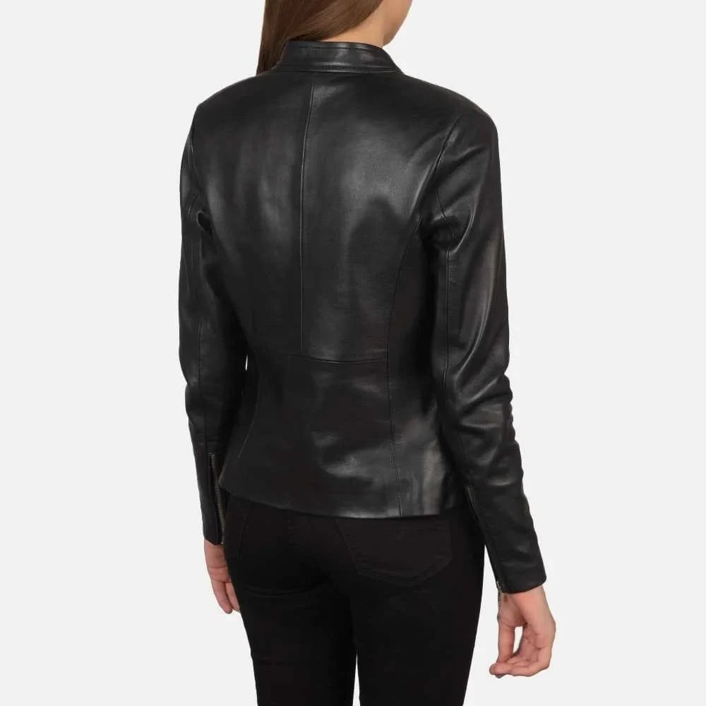 Rave Leather Biker Jacket