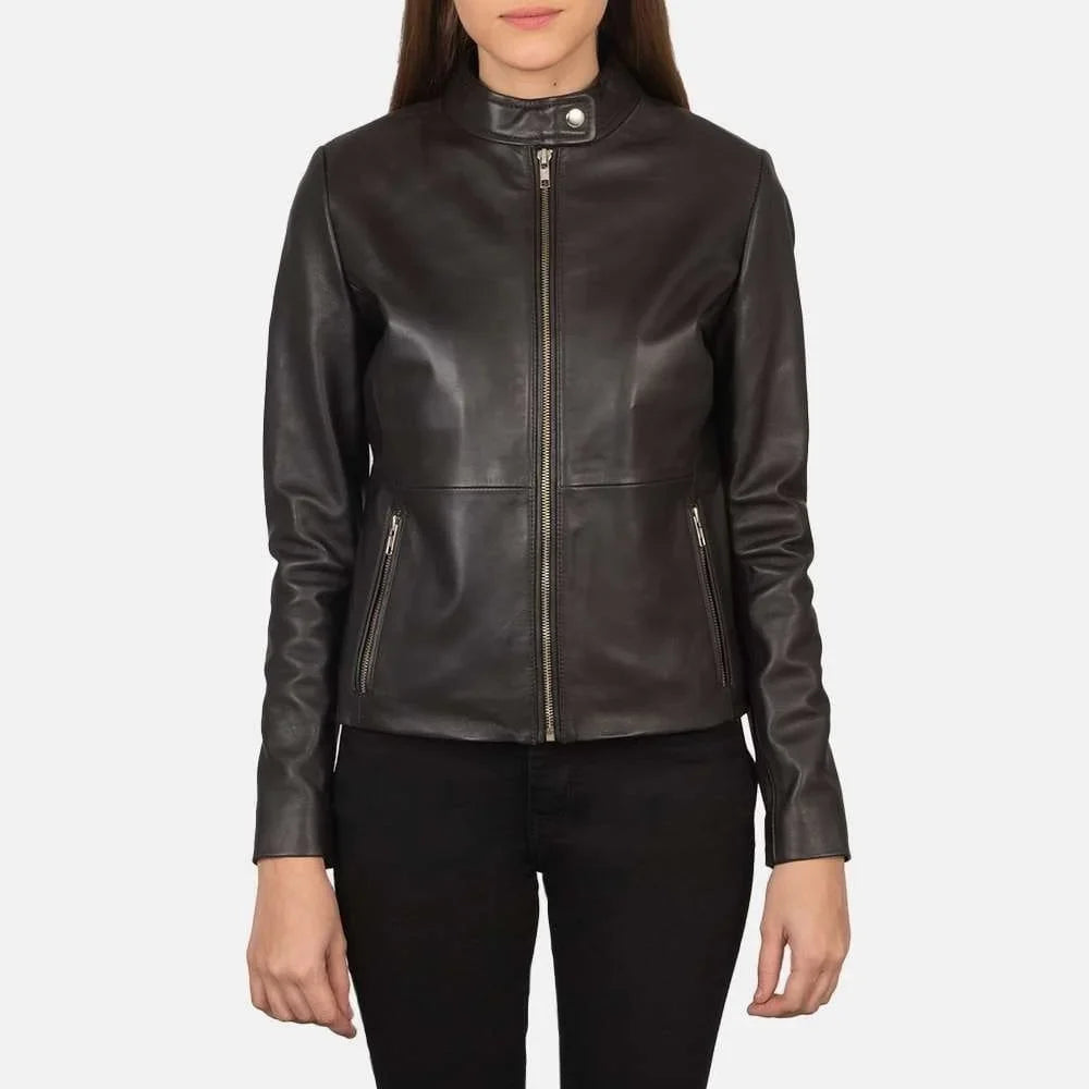Rave Leather Biker Jacket