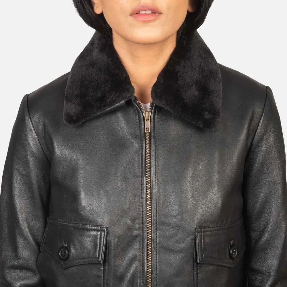Stella G-1 Leather Bomber Jacket