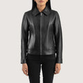 Vixen Classic Collar Leather Jacket